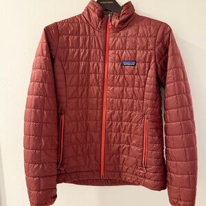 Patagonia Women’s Quilted Puffer Jacket - Rust